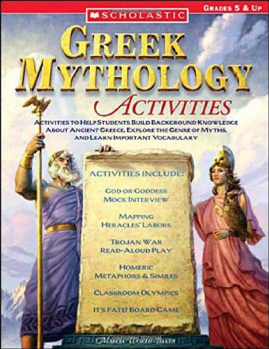 Greek Mythology Activities Cover