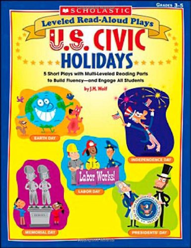 Leveled Read-Aloud Plays: U.S. Civic Holidays Cover