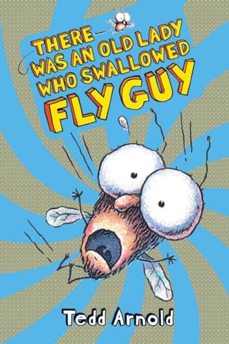 There Was An Old Lady Who Swallowed Fly Guy Cover