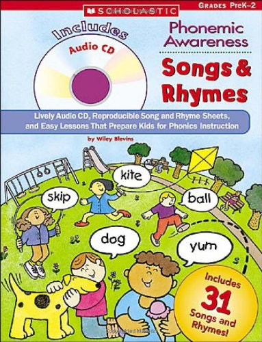 Phonemic Awareness Songs & Rhymes Cover