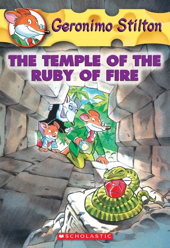 The temple of the ruby of fire Cover
