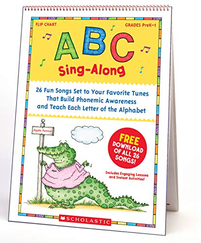 Scholastic Classroom Resources ABC Sing-Along Flip Chart, multicolor Poster