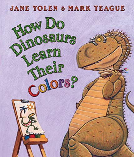 How do dinosaurs learn their colors? Cover