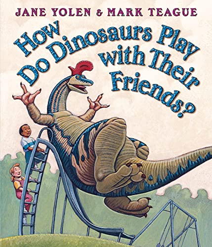 How do dinosaurs play with their friends? Cover