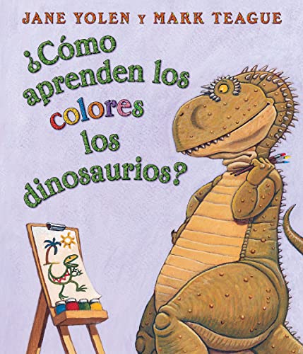 Cómo aprenden los colores los dinosaurios? Cover