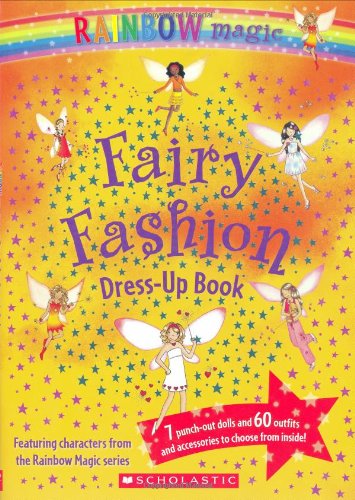Fairy Fashion Dress-up Book (Rainbow Magic) Cover