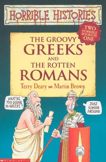 The Groovy Greeks AND the Rotten Romans Cover