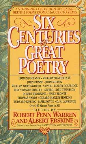 Six centuries of great poetry Cover