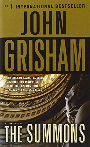 The Summons/ John jGrisham Cover