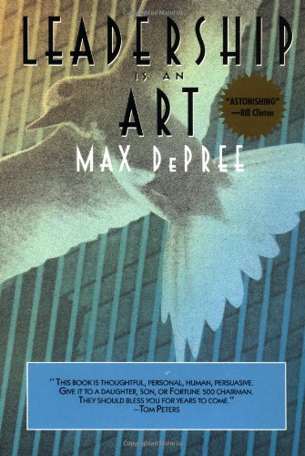 Leadership is an art Cover
