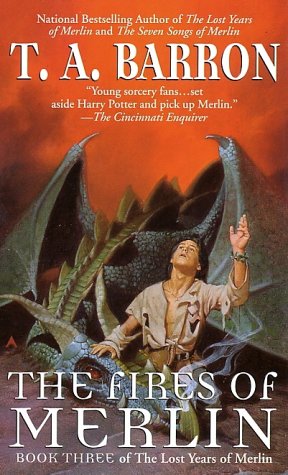 The fires of Merlin Cover