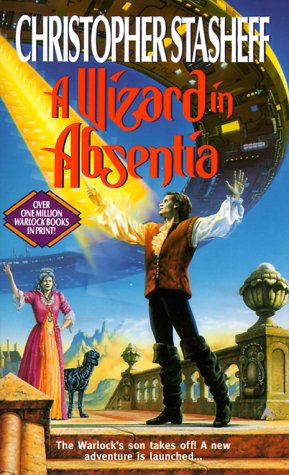 A wizard in absentia Cover