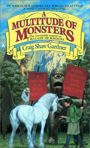 A Multitude Of Monsters (The Exploits of Ebenezum, Bk. 2) Cover
