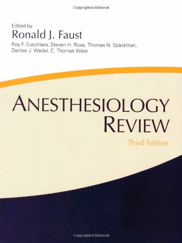 Anesthesiology review Cover