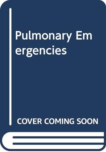 Pulmonary emergencies Cover