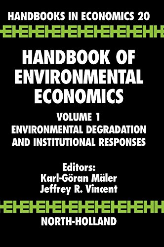Handbook of environmental economics Cover