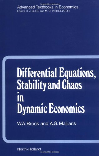 Differential equations, stability, and chaos in dynamic economics Cover