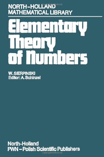 Elementary theory of numbers Cover