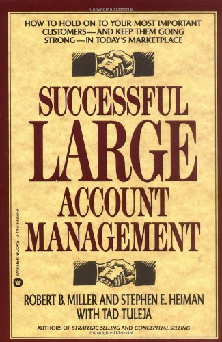 Successful large account management Cover