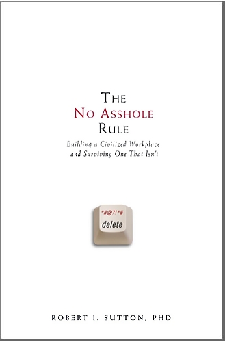 The No Asshole Rule Cover