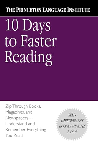 10 days to faster reading Cover