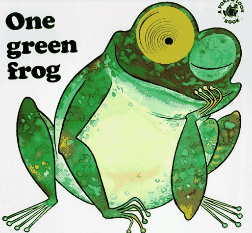 One Green Frog (A Poke & Look Book) Cover