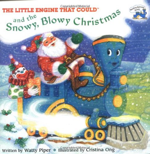 The little engine that could and the the snowy, blowy Christmas Cover