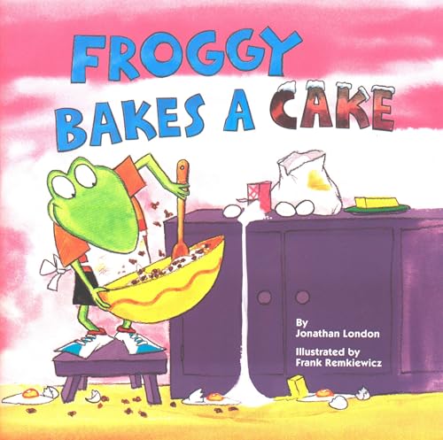 Froggy bakes a cake Cover
