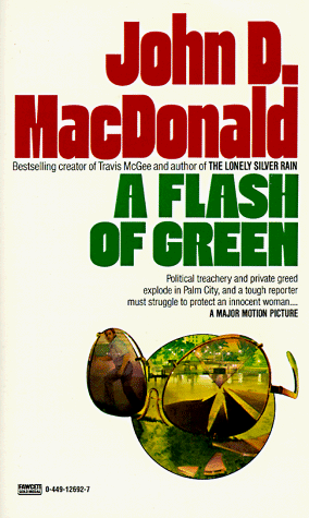 Flash of Green (Fawcett Gold Medal) Cover