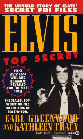 Elvis--top secret Cover
