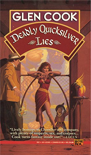 Deadly Quicksilver Lies (Garrett Files) Cover