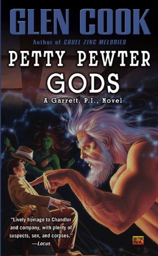 Petty Pewter Gods (Garrett Files) Cover