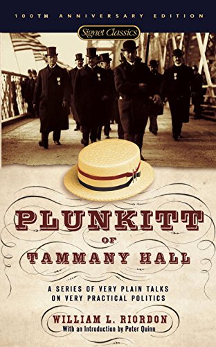 Plunkitt of Tammany Hall Cover