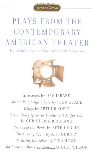 Plays From the Contemporary American Theater Cover