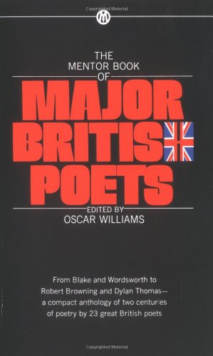 The Mentor Book of Major British Poets (Mentor) Cover