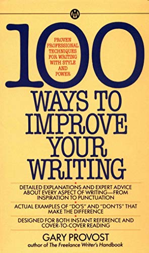 100 Ways to Improve Your Writing Cover