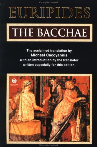 The  Bacchae Cover