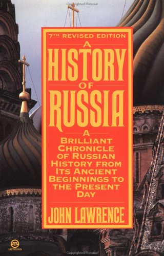 A history of Russia Cover