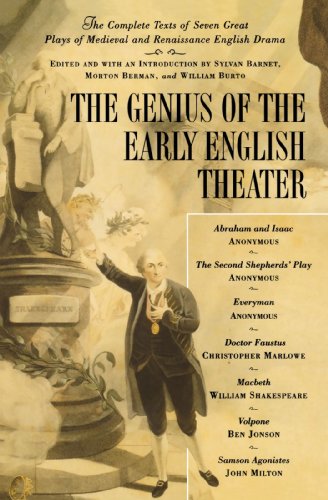 The Genius of the Early English Theater Cover