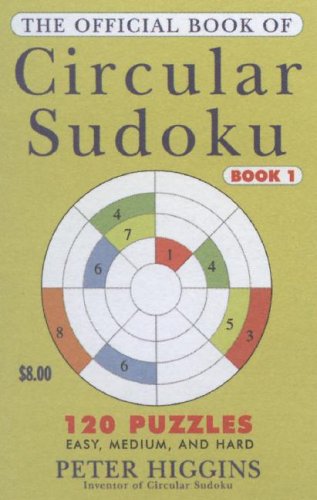 The Official Book of Circular Sudoku Cover