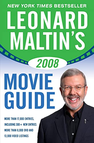 Leonard Maltin's Movie Guide 2008 (Leonard Maltin's Movie Guide) Cover