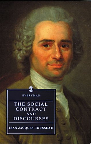 The social contract, and, Discourses Cover