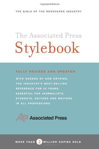 Stylebook and briefing on media law Cover