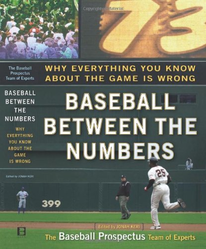 Baseball Between the Numbers Cover