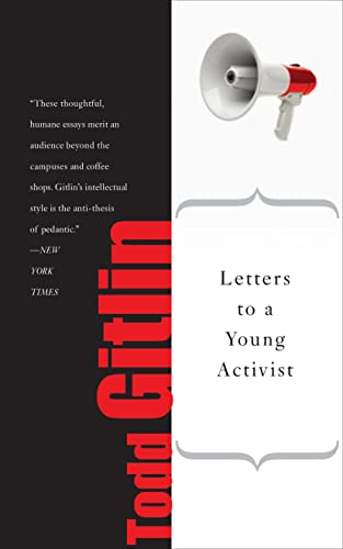 Letters to a young activist Cover
