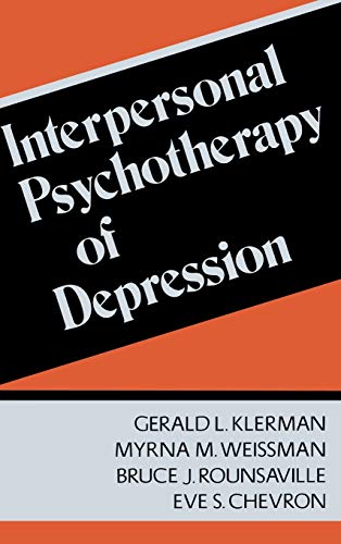 Interpersonal psychotherapy of depression Cover
