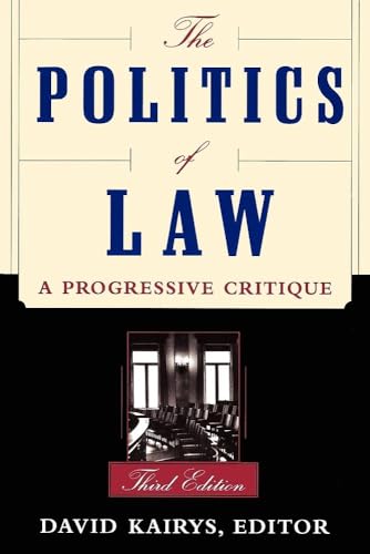 The politics of law Cover