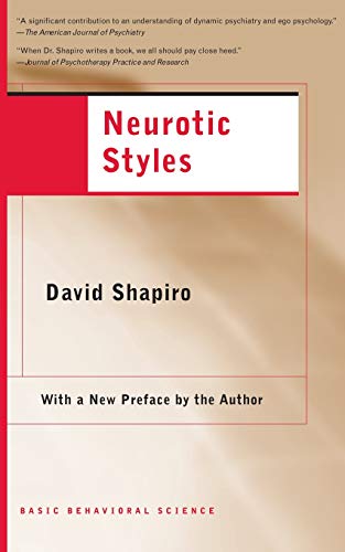 Neurotic Styles (The Austen Riggs Centerseries) Cover