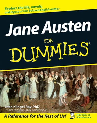 Jane Austen For Dummies Cover