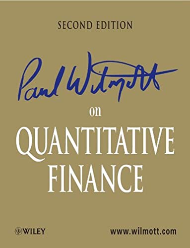 Paul Wilmott on quantitative finance. Cover